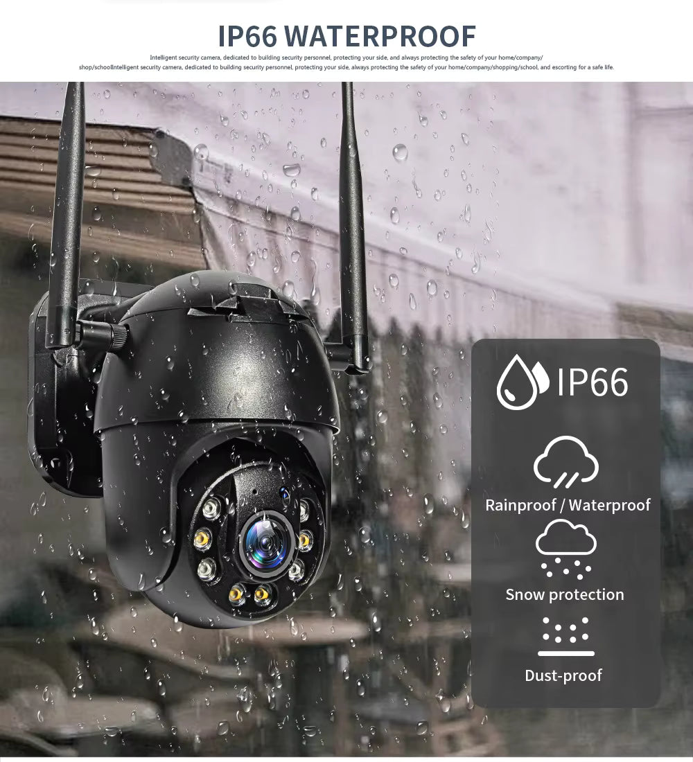 Wireless Security Camera System 4 Cameras 3MP