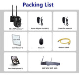 Wireless Security Camera System 4 Cameras 3MP