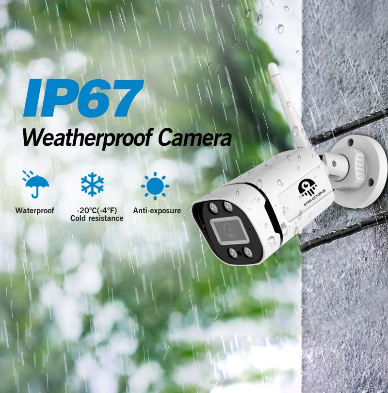 Wireless Security Camera System 4 Cameras