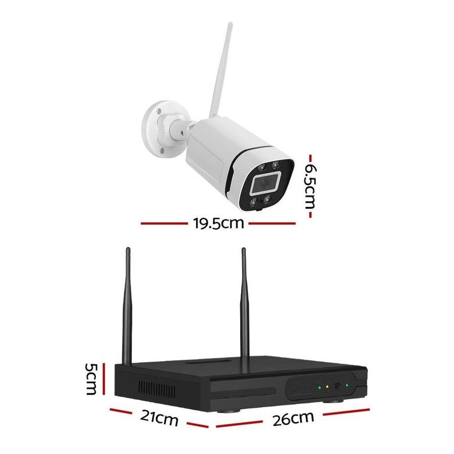 Wireless Security Camera System 4 Cameras