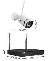 Wireless security camera system