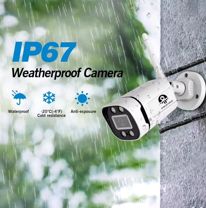 Wireless security camera system