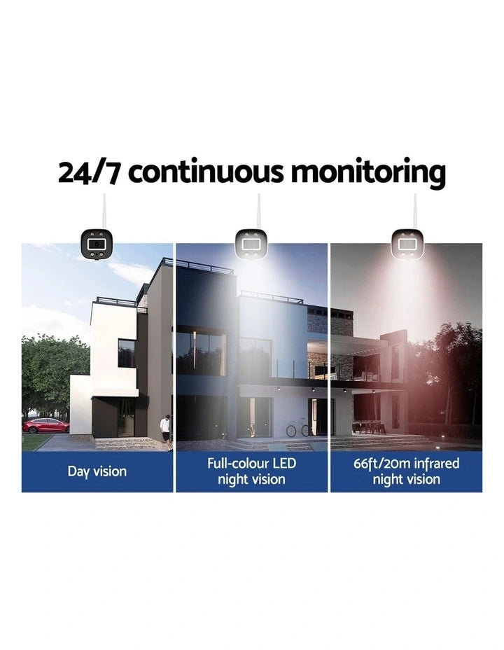 Wireless Security Camera System CCTV
