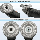 4” Wood Shaping Disc Carving Grinder Grinding Accessories Practical