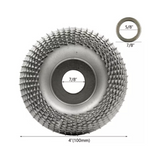 4” Wood Shaping Disc Carving Grinder Grinding Accessories Practical