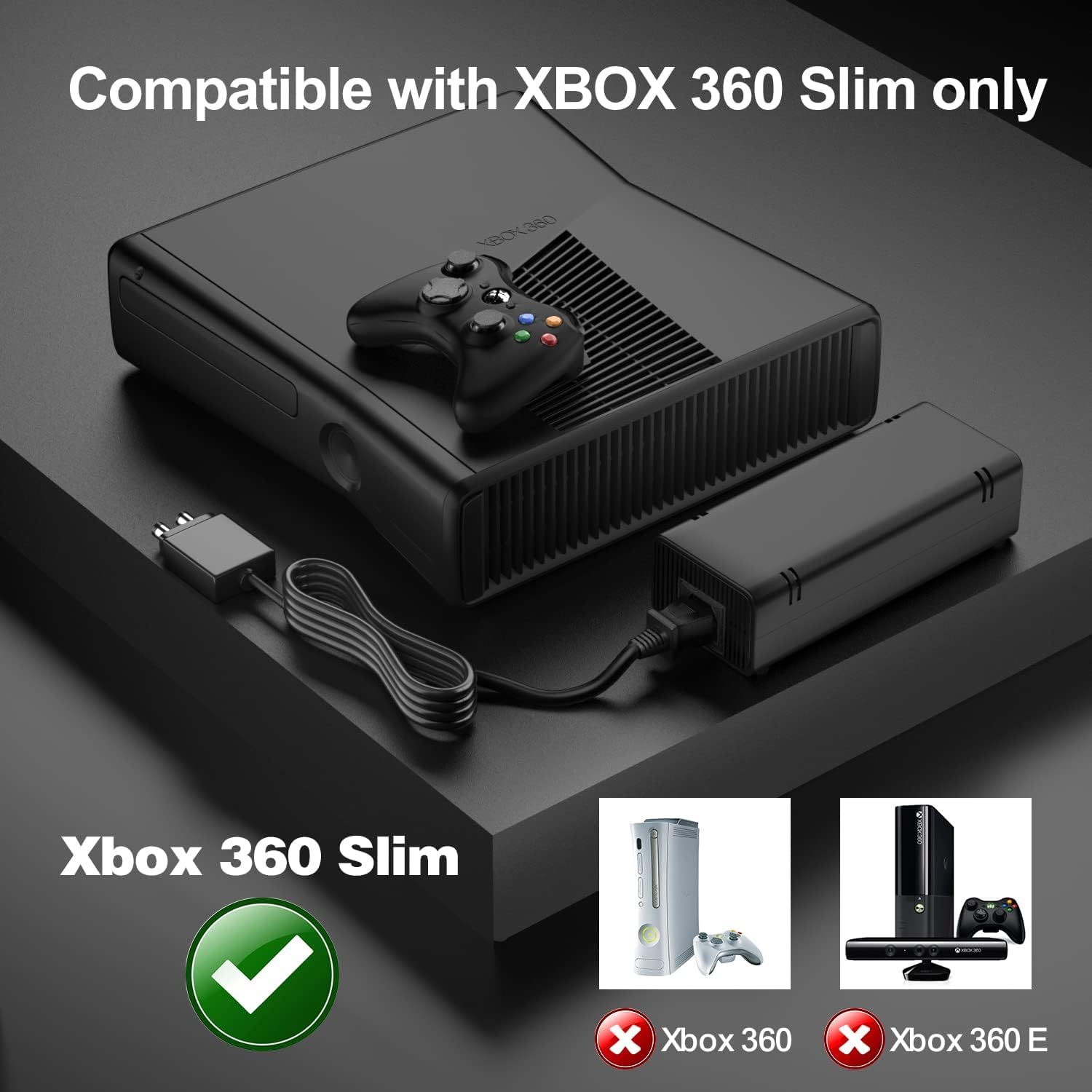 XBOX 360 Power Supply Charger Replacement After Market