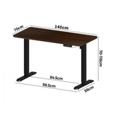 Height Adjustable Desk Table 140CM