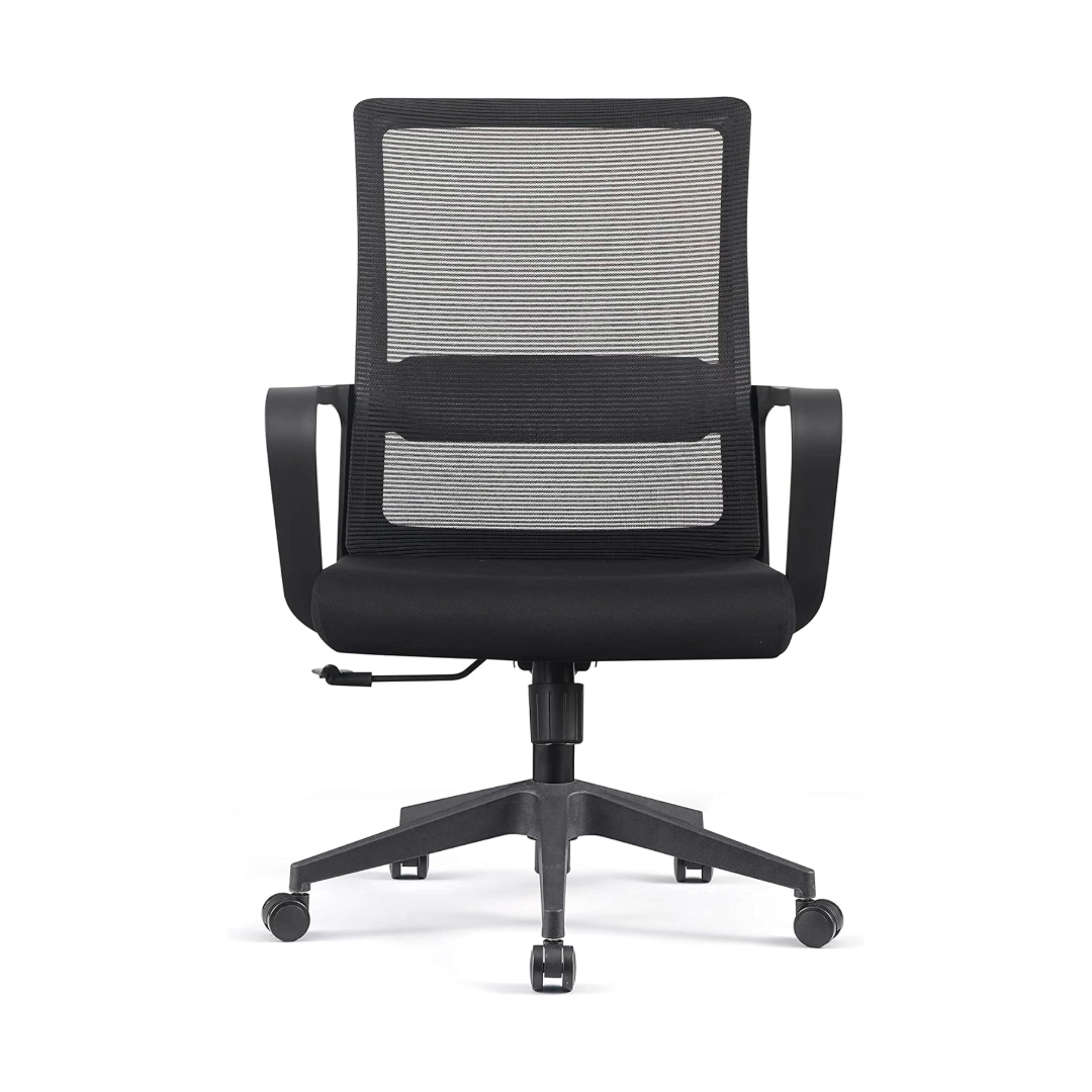 Swivel Chair / Work Chair / Ergonomic Office Chair (Black)