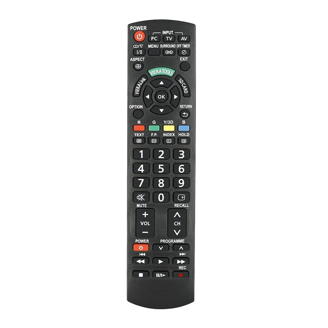 Replacement Remote compatible with Panasonic TV Remote