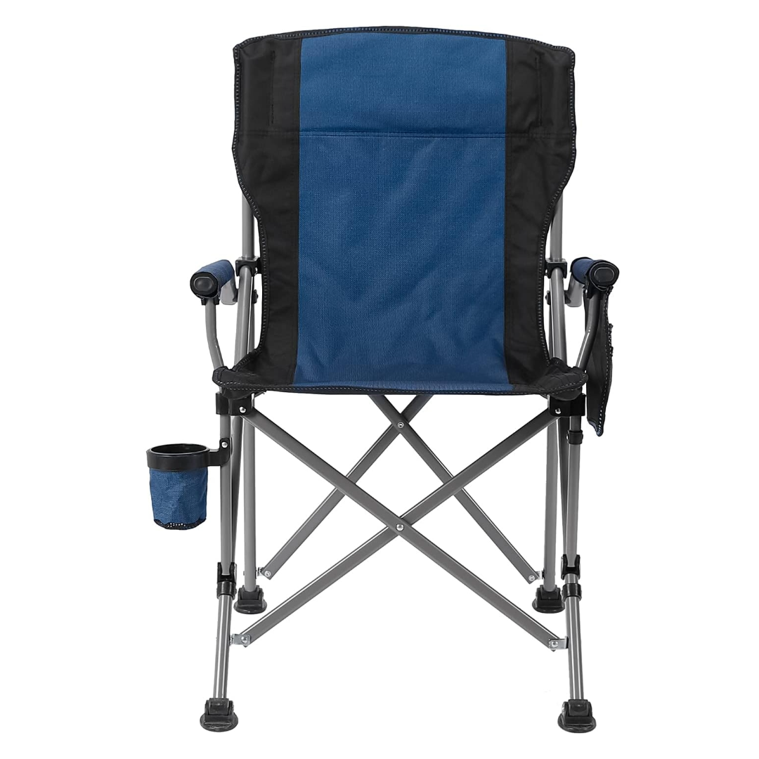 Portable Folding Camping Chair Outdoor Chair (Blue)