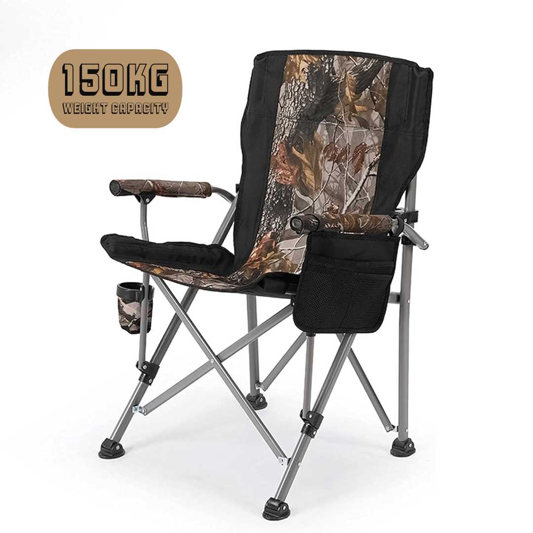 Portable Folding Camping Chair Outdoor Chair (Camouflage)