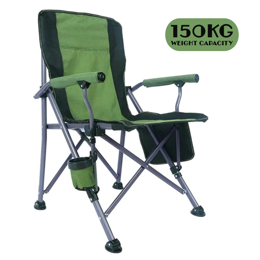 Portable Folding Camping Chair Outdoor Chair (Green)