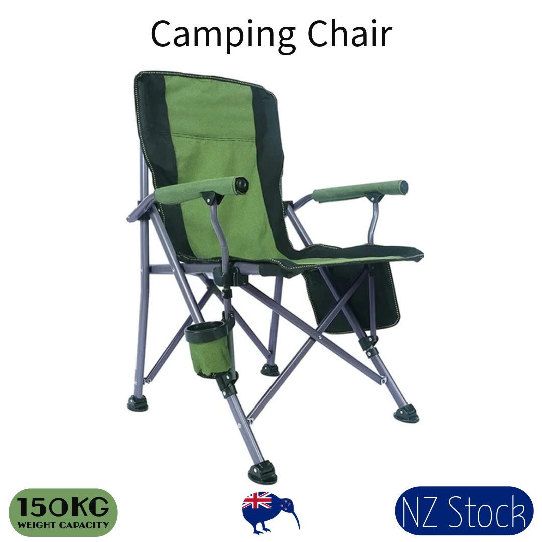 Portable Folding Camping Chair Outdoor Chair (Green)