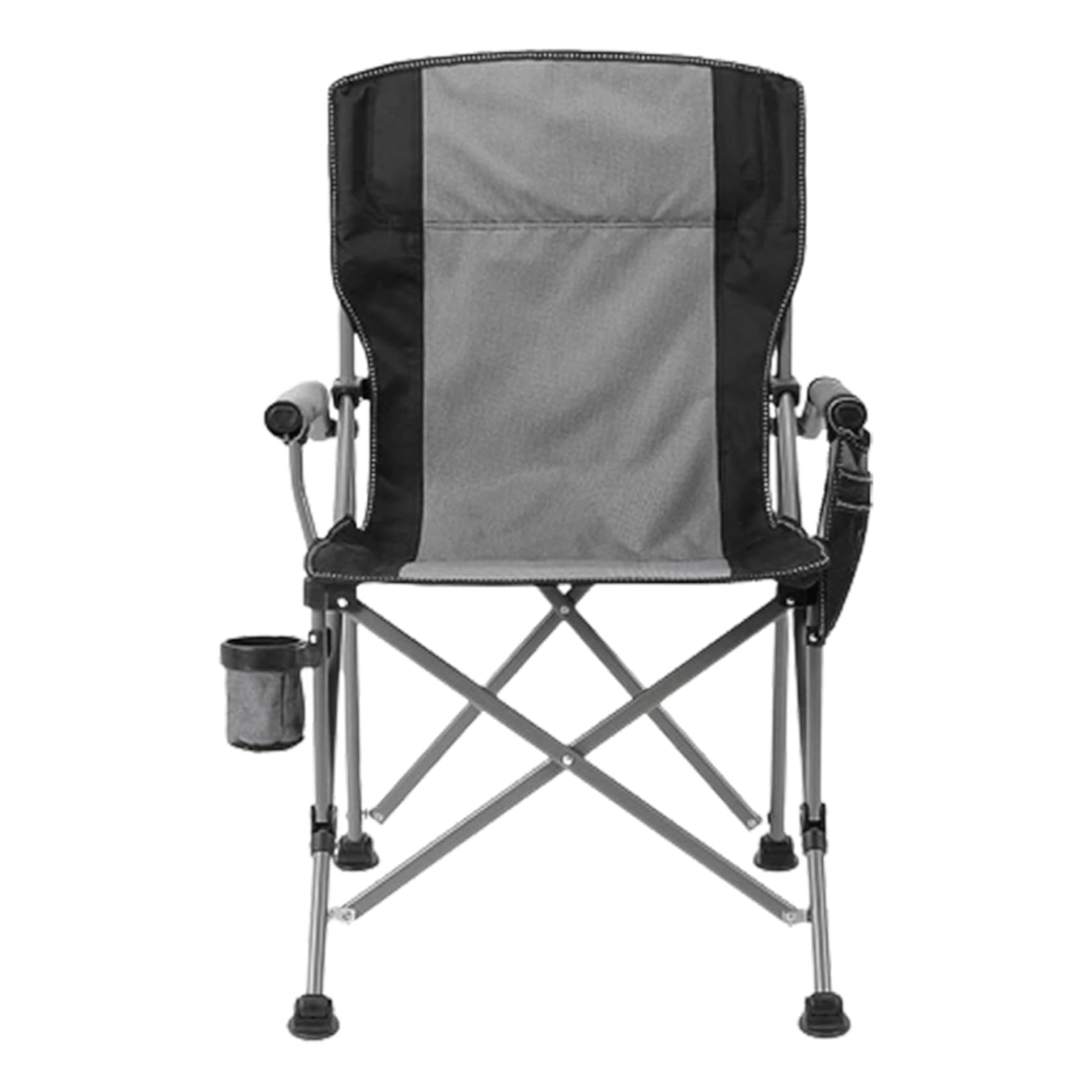 Portable Folding Camping Chair Outdoor Chair (Grey)