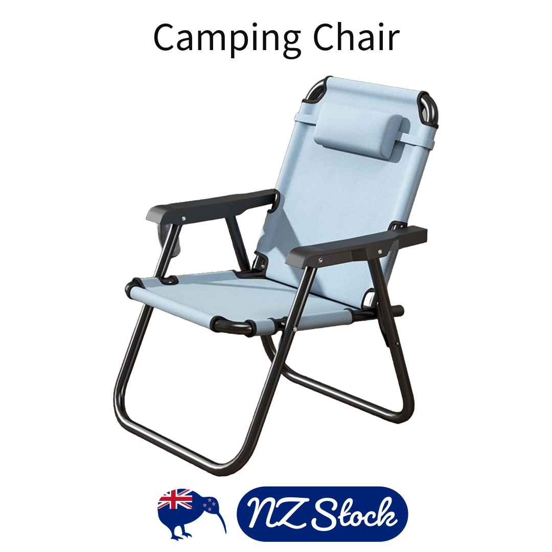 Camping Chair Foldable Chair (Blue)