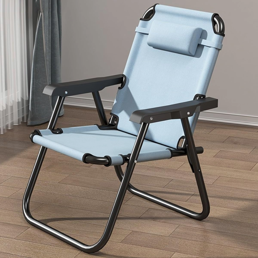 Camping Chair Foldable Chair (Blue)