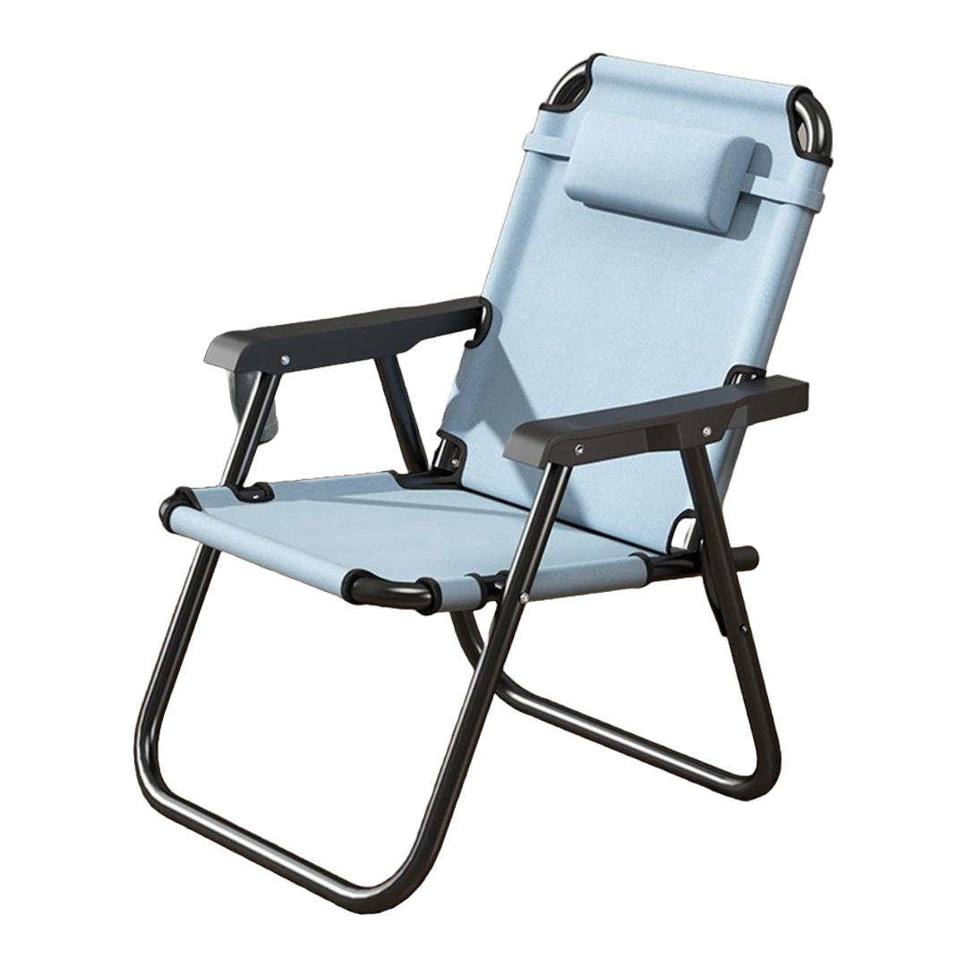 Camping Chair Foldable Chair (Blue)