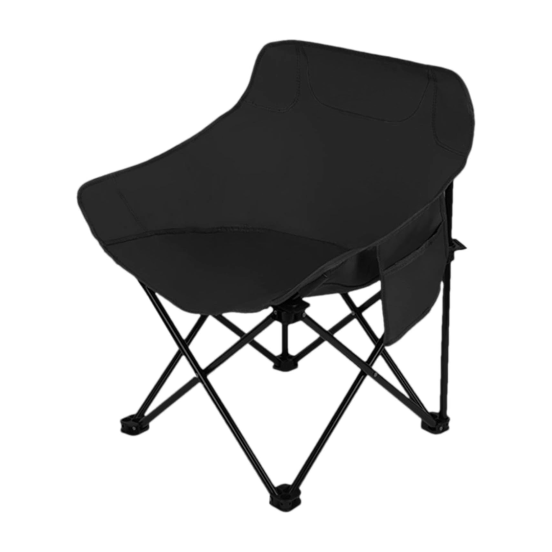 Lightweight Foldable Camping Chair (Black)