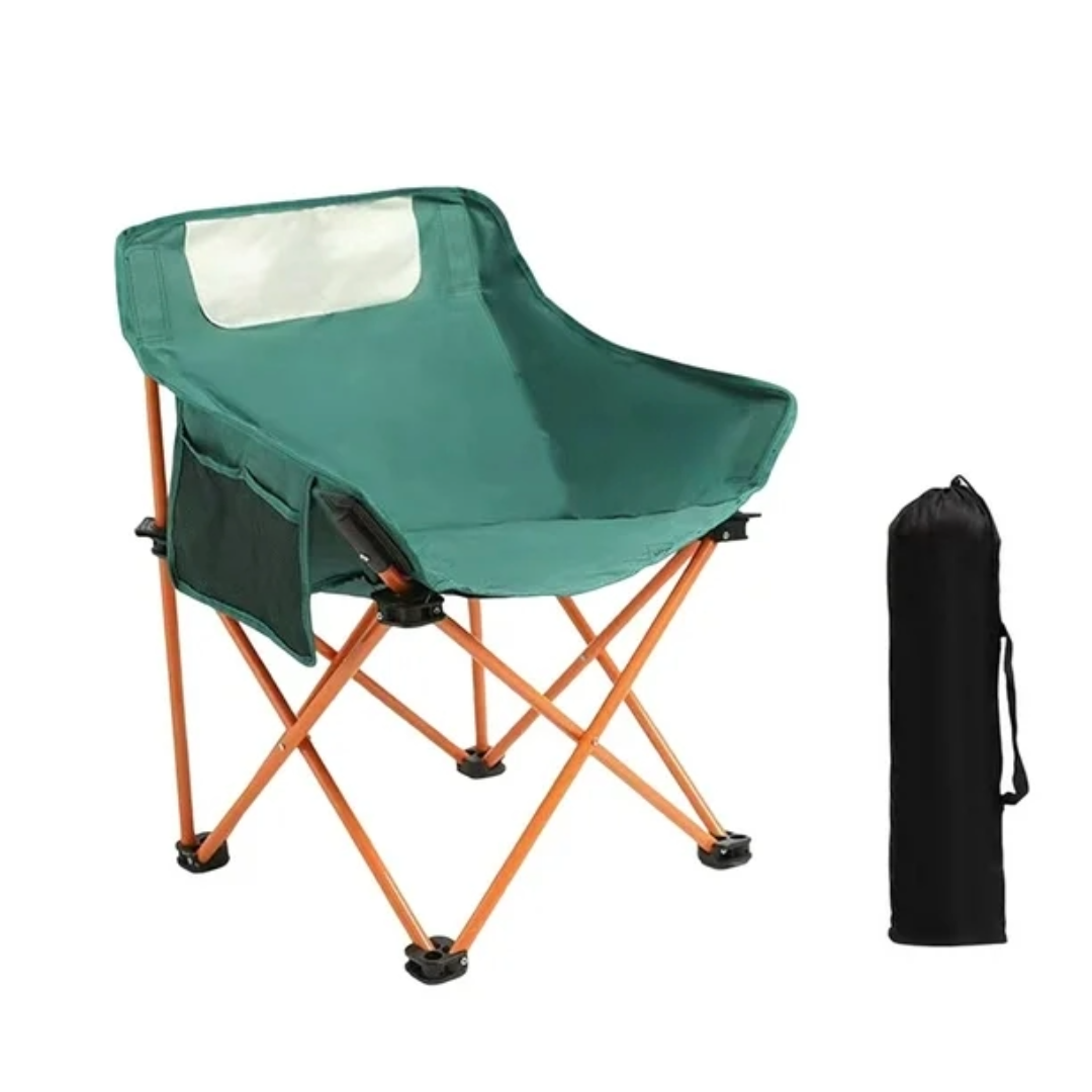 Lightweight Foldable Camping Chair (Green)