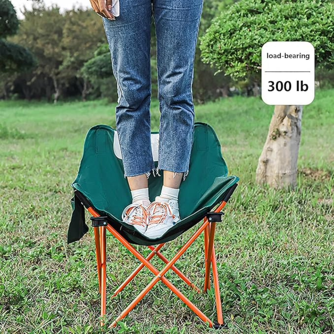 Lightweight Foldable Camping Chair (Green)