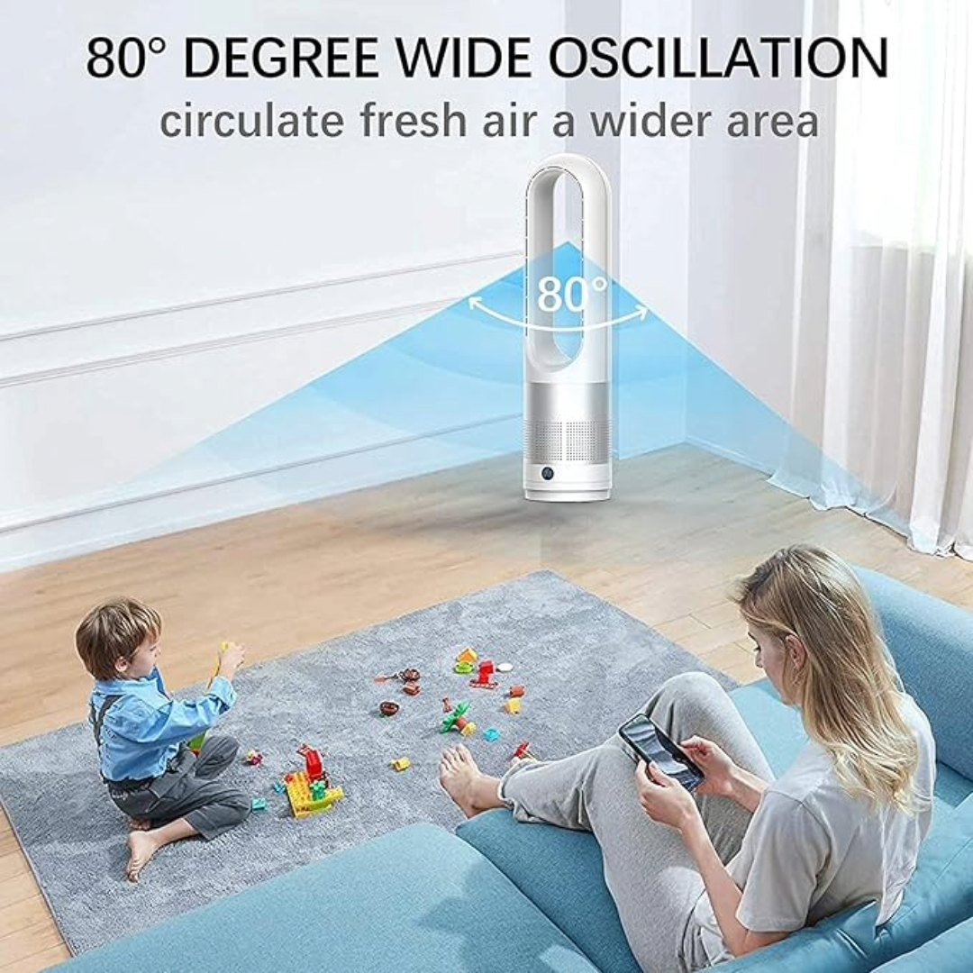 Bladeless Fan with Remote