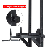 Weight Bench Chin Up Pull Up Station Power Tower