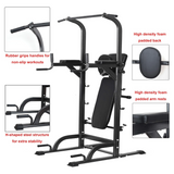 Weight Bench Chin Up Pull Up Station Power Tower