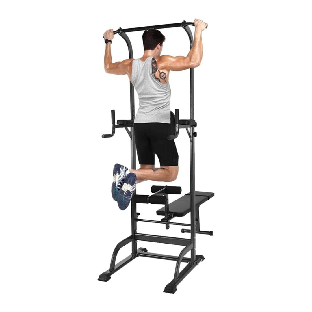 Weight Bench Chin Up Pull Up Station Power Tower