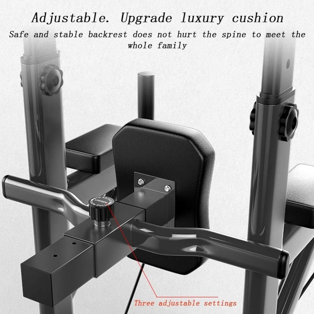 Power Tower Home Gym Adjustable Height Chin Pull Up Bar