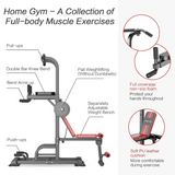 Weight Bench Chin Up Pull Up Station Power Tower