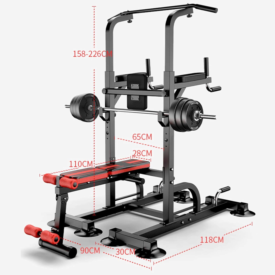 Chin Up Pull Up Chin Up Station Heavy Duty Bench