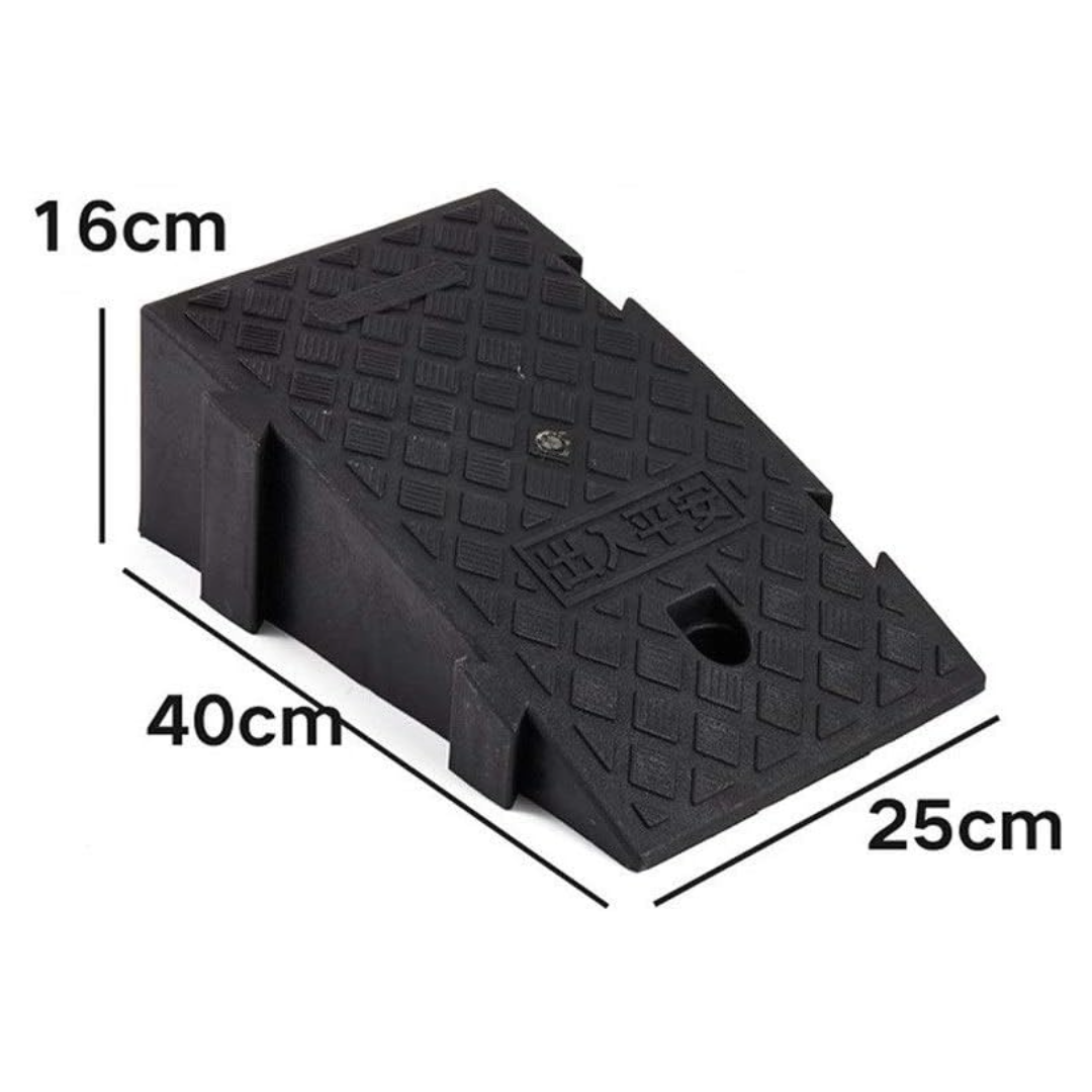 16cm Car Ramp Curb Ramp (Black)