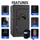 Portable Steam Sauna Personal Home Spa