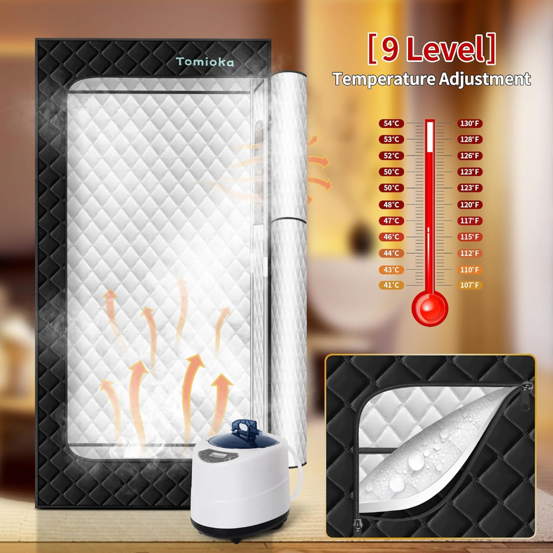 Portable Steam Sauna Personal Home Spa