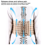 Lumbar Back Support Spinal Air Traction Belt Decompression Belt Lumbar Support for Lower Back Pain Relief