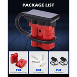 Quick Connect Battery Anderson Plug Cover with Dust Cap