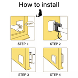 4-Way Safe Lockable Pet Screen Door Waterproof Pet Door