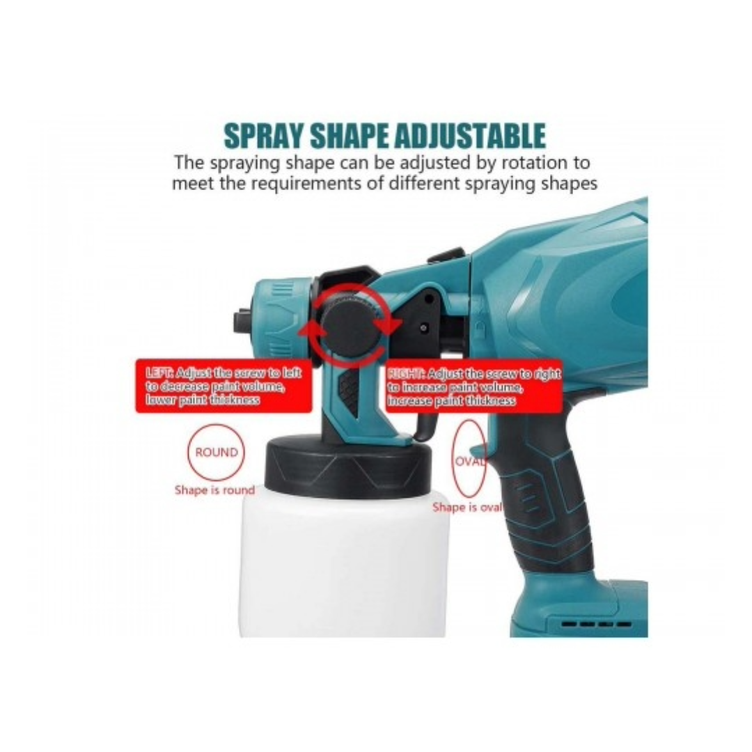 Electric Paint Spray Gun Rechargeable Spray Gun