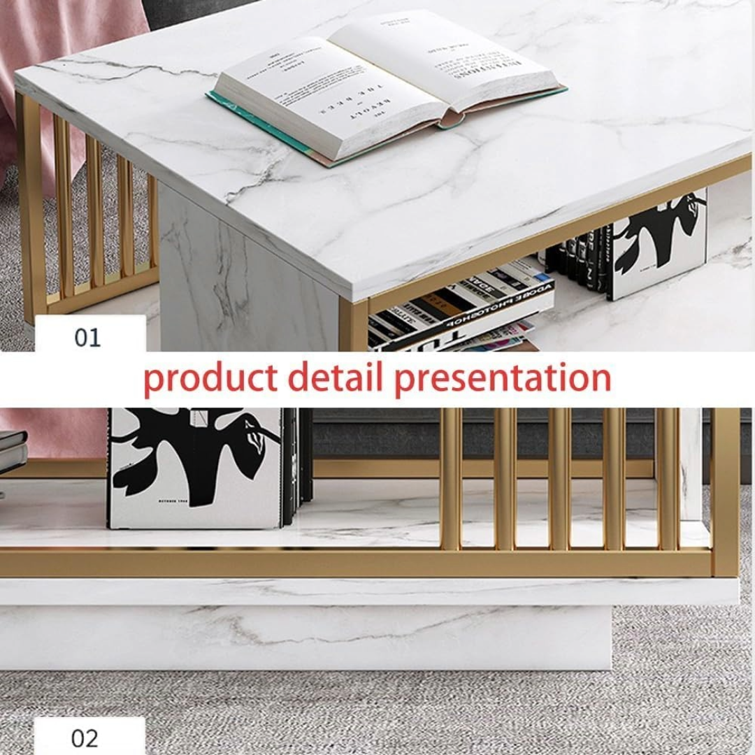 Coffee table 2 in 1 living room coffee tables