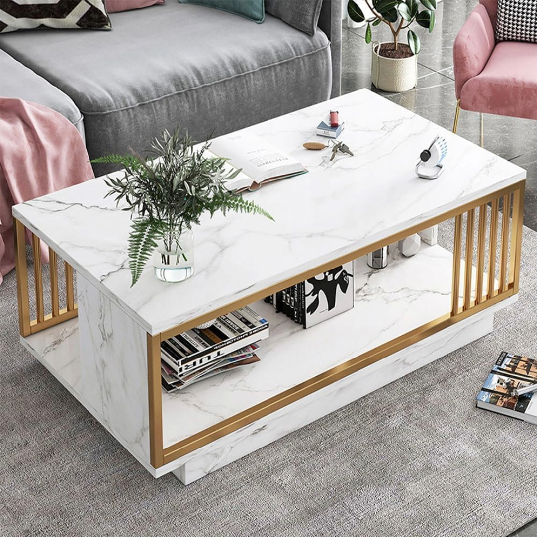 Coffee table 2 in 1 living room coffee tables
