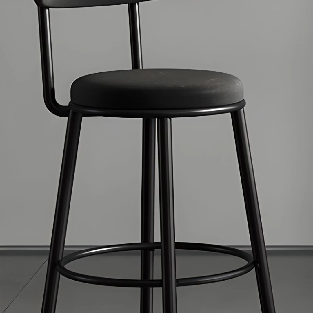 Bar Stools Velvet Upholstered Kitchen Chair Bar Stool