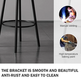 Bar Stools Velvet Upholstered Kitchen Chair Bar Stool
