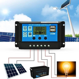 60A Solar Charge Controller USB 12V 24V