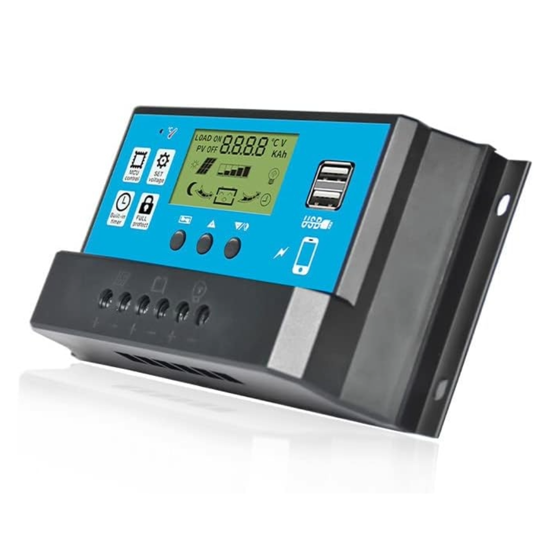 60A Solar Charge Controller USB 12V 24V