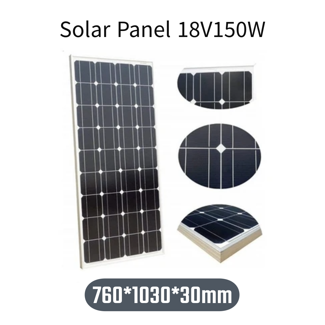 150W Solar Panel Monocrystalline