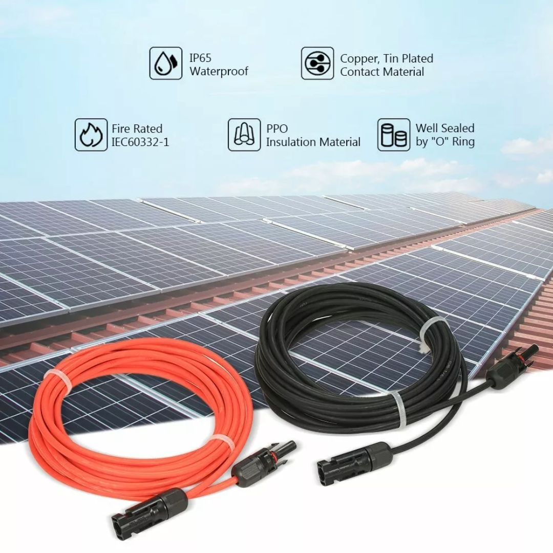 2m Solar Cable Extension Cable With MC4 Connector