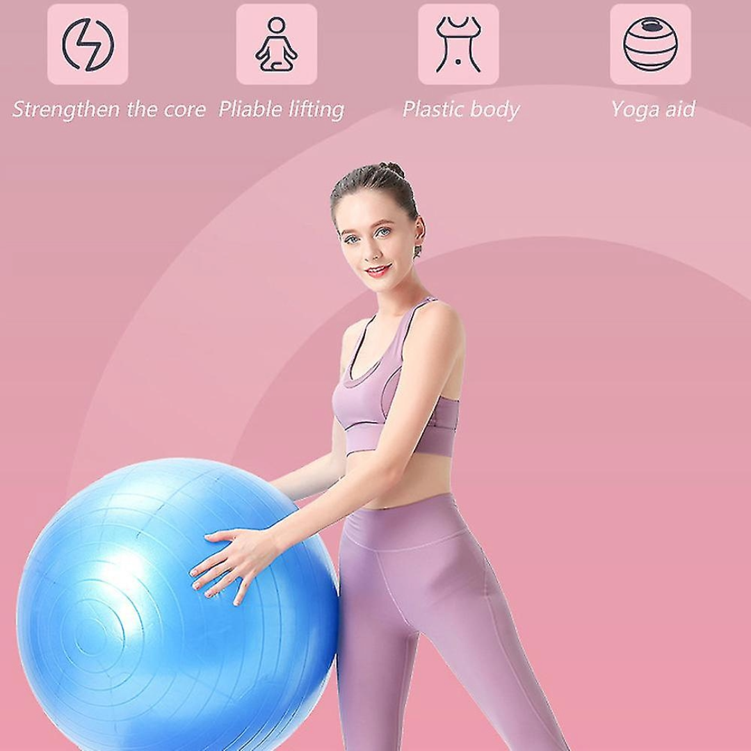 Yoga Balance Ball Fitness Shaping Sitting Ball (Blue)