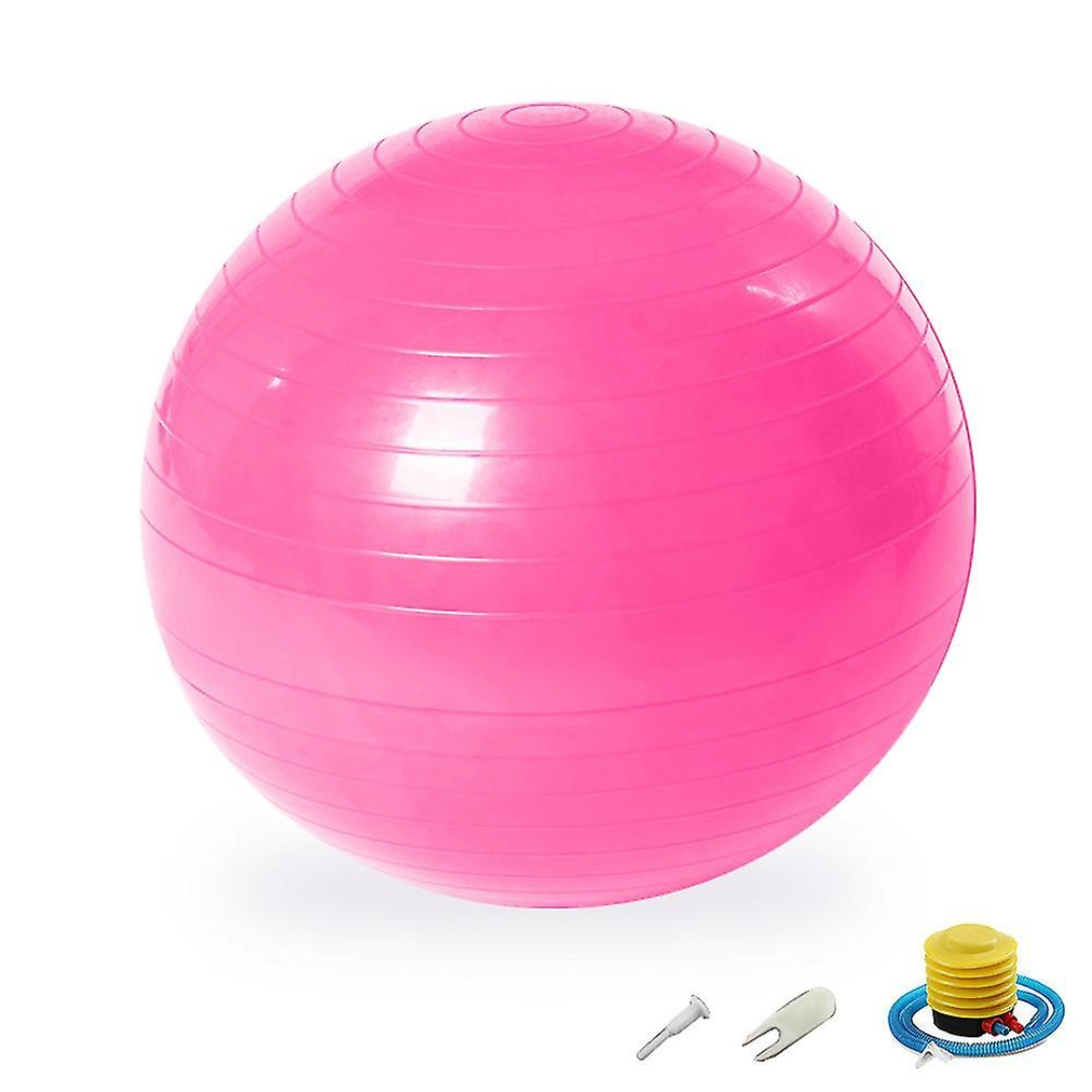 Yoga Balance Ball Fitness Shaping Sitting Ball 80cm (Pink)