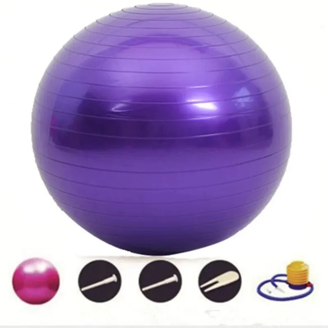 Yoga Balance Ball Fitness Shaping Sitting Ball 80cm (Purple)
