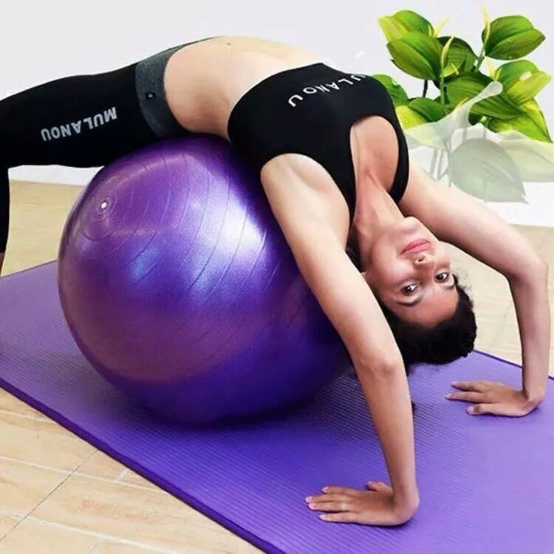 Yoga Balance Ball Fitness Shaping Sitting Ball (Purple)